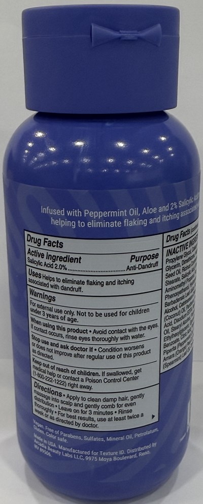 A (Anti Dandruff Peppermint Oil And Aloe Conditioner Back Left)